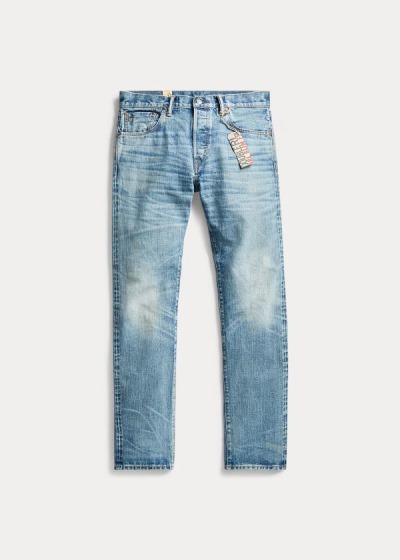 Ralph Lauren Slim Fit Selvedge Jeans Herre Danmark (GZHAN6072)